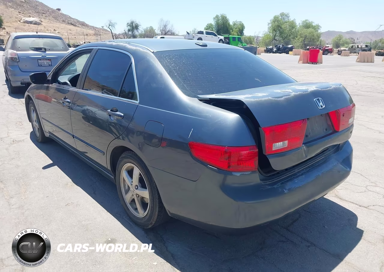 2005 Honda Accord 2.4 Ex VIN:JHMCM568X5C004296 - 3