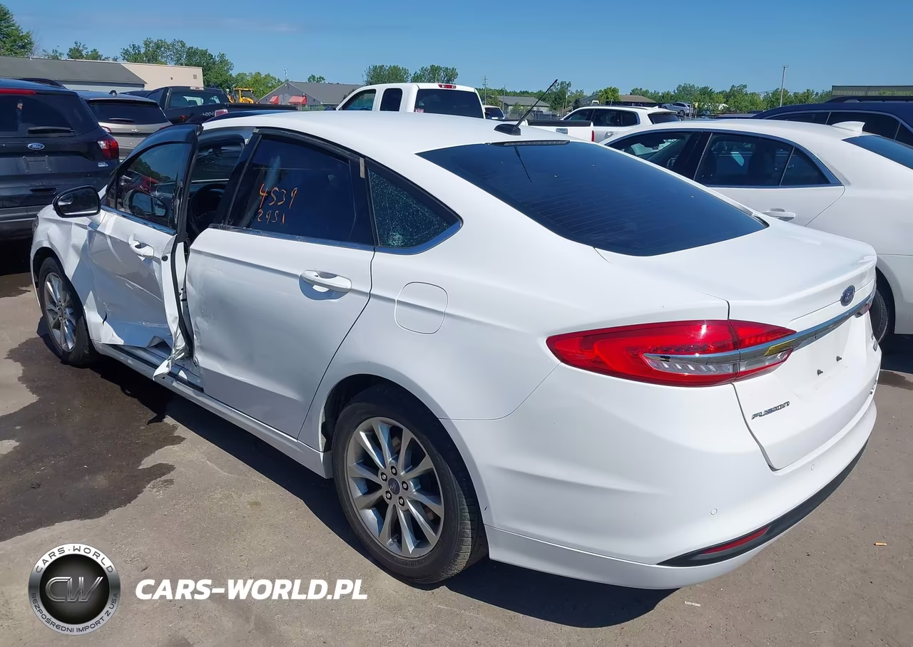 2017 Ford Fusion Se VIN:3FA6P0HD7HR310385 - 3