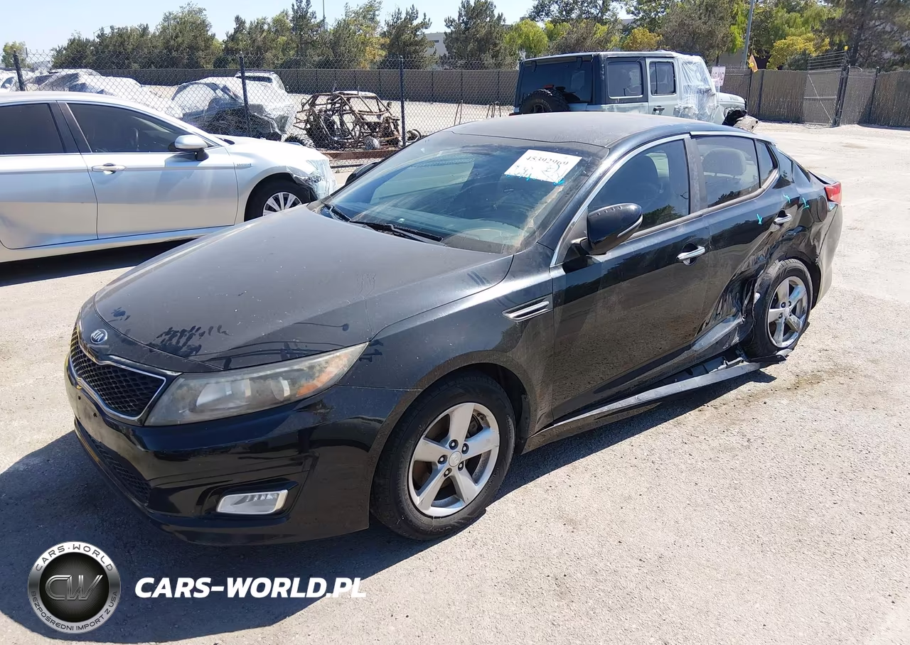 2014 Kia Optima Lx VIN:5XXGM4A76EG308110 - 2