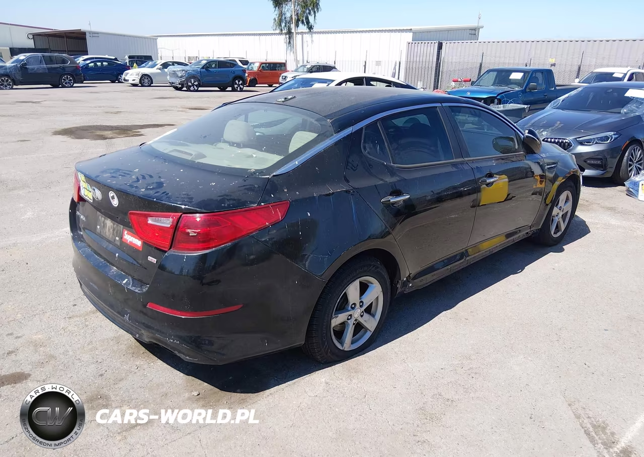 2014 Kia Optima Lx VIN:5XXGM4A76EG308110 - 4