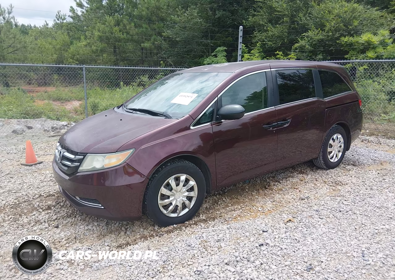 2014 Honda Odyssey Lx VIN:5FNRL5H20EB088980 - 2