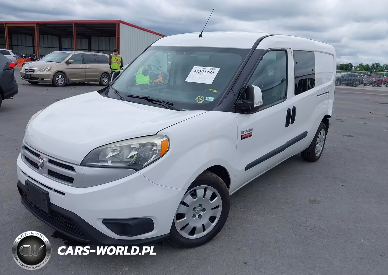 2017 Ram Promaster City Tradesman Slt VIN:ZFBERFBB4H6D58472 - 2