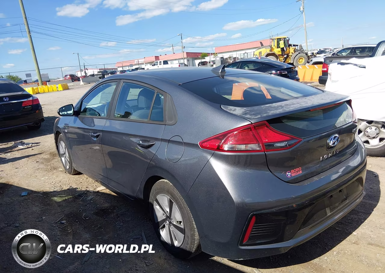 2018 Hyundai Ioniq Hybrid Blue VIN:KMHC65LC6JU076455 - 14