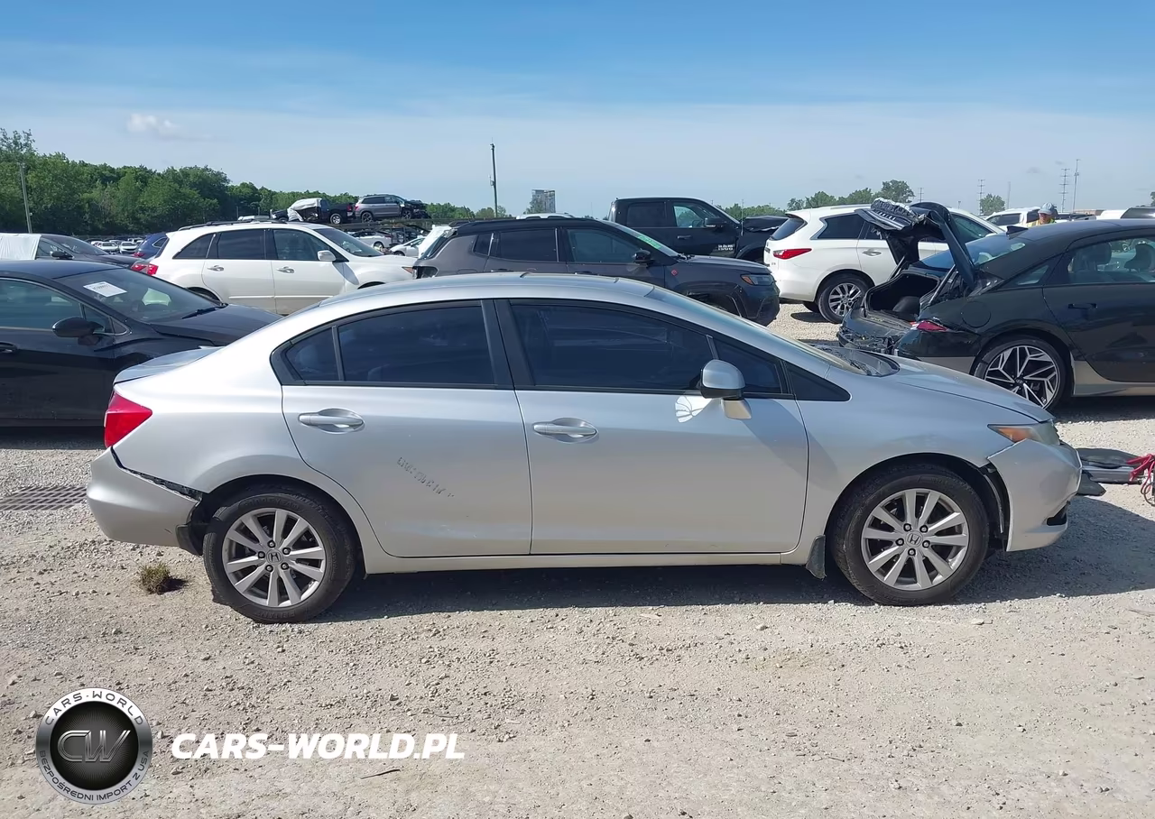 2012 Honda Civic Ex VIN:19XFB2F85CE107151 - 13