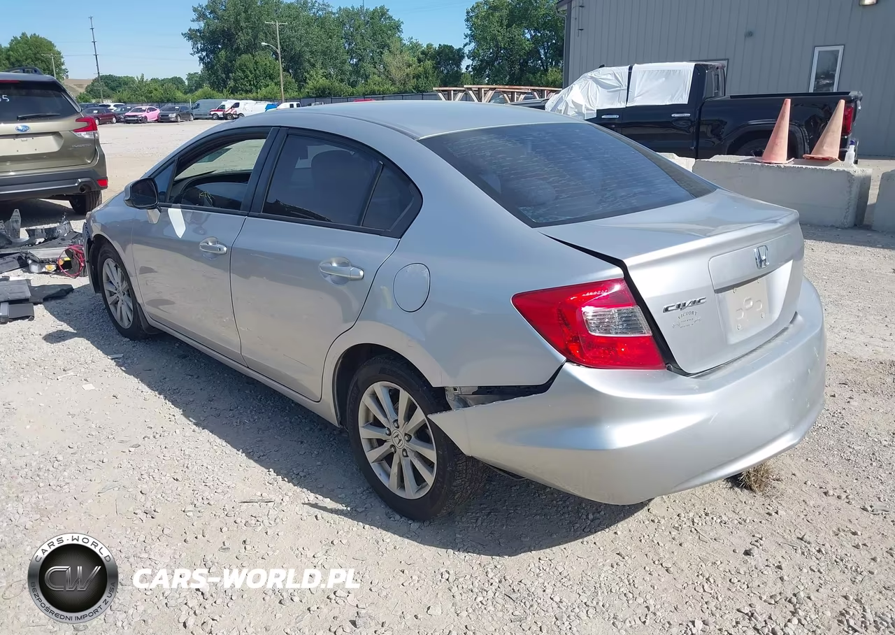 2012 Honda Civic Ex VIN:19XFB2F85CE107151 - 3