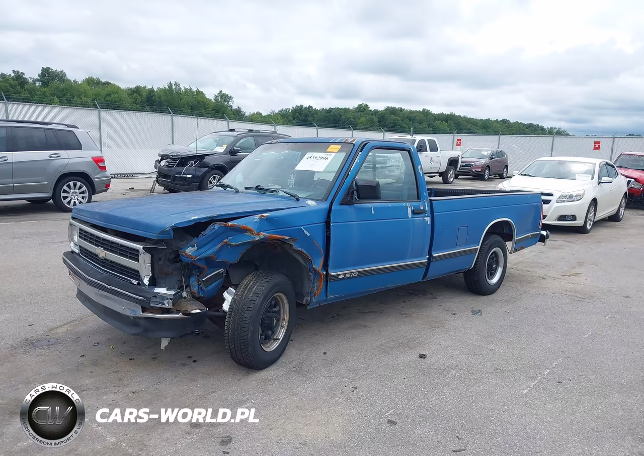 1991 Chevrolet S Truck S10 VIN:1GCCS14Z6M2296237 - 2