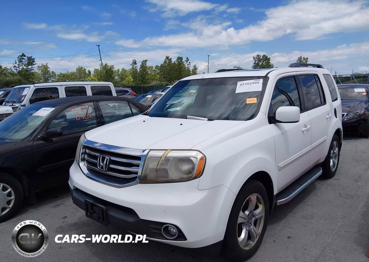 2012 Honda Pilot Ex-L VIN:5FNYF4H51CB036956 - 2