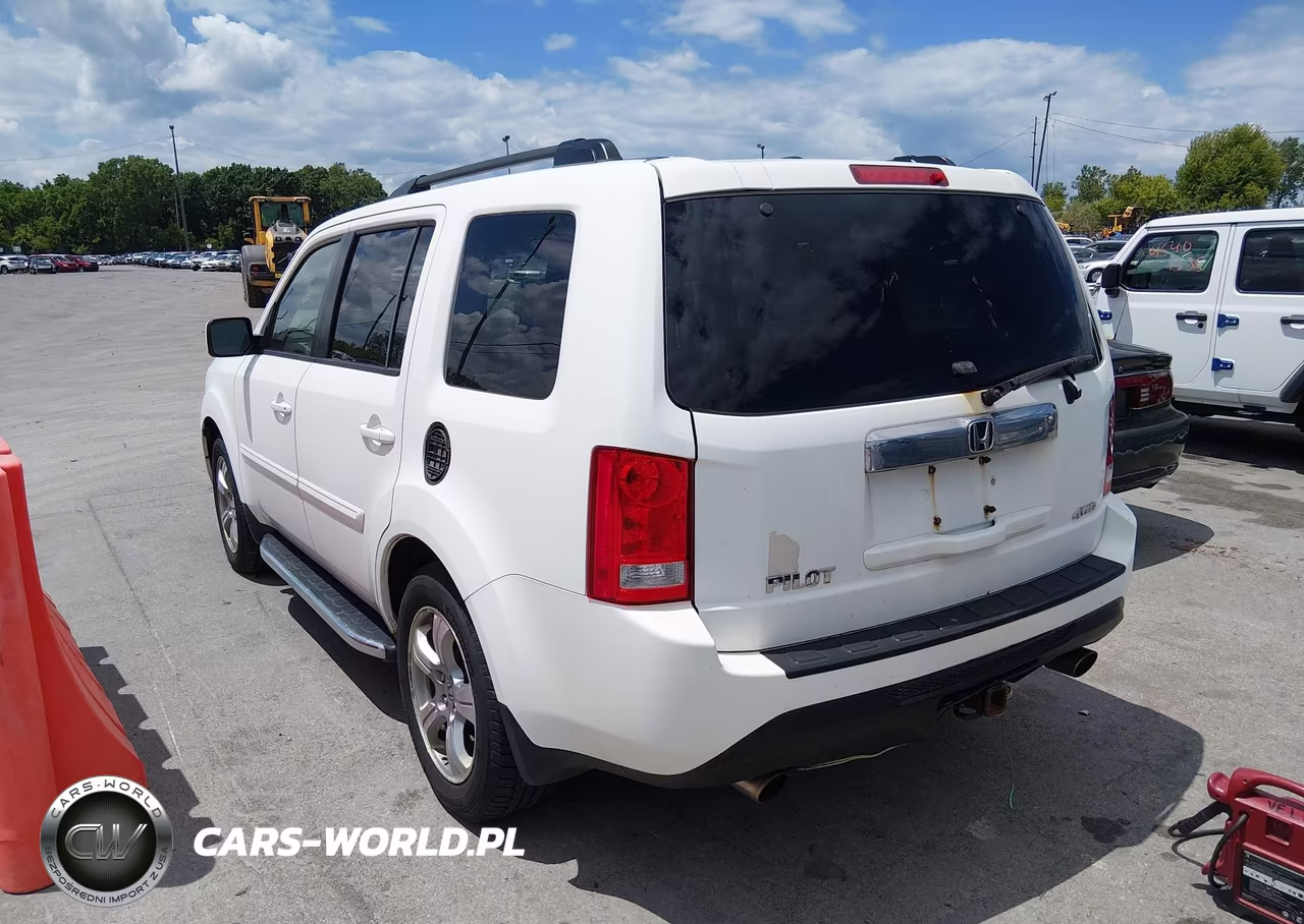2012 Honda Pilot Ex-L VIN:5FNYF4H51CB036956 - 3