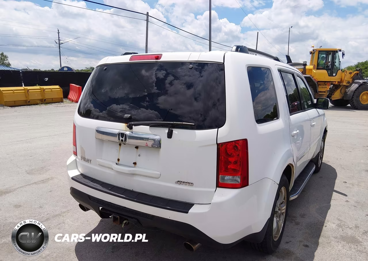 2012 Honda Pilot Ex-L VIN:5FNYF4H51CB036956 - 4