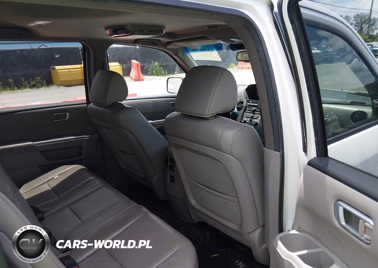 2012 Honda Pilot Ex-L VIN:5FNYF4H51CB036956 - 8