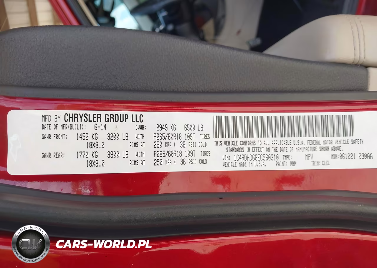 2014 Dodge Durango Limited VIN:1C4RDHDG8EC560310 - 9