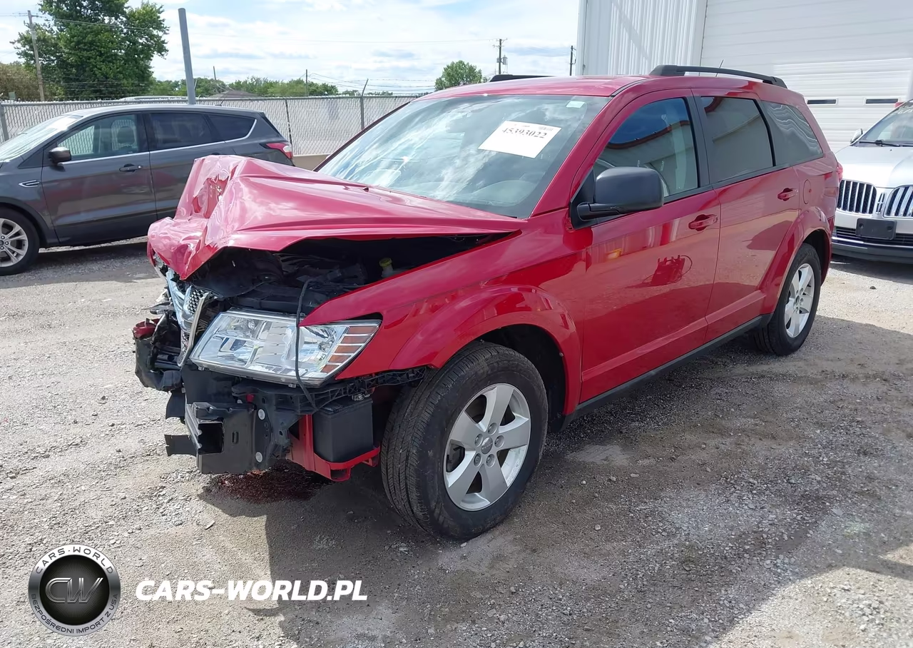 2013 Dodge Journey Se VIN:3C4PDCAB0DT600045 - 2