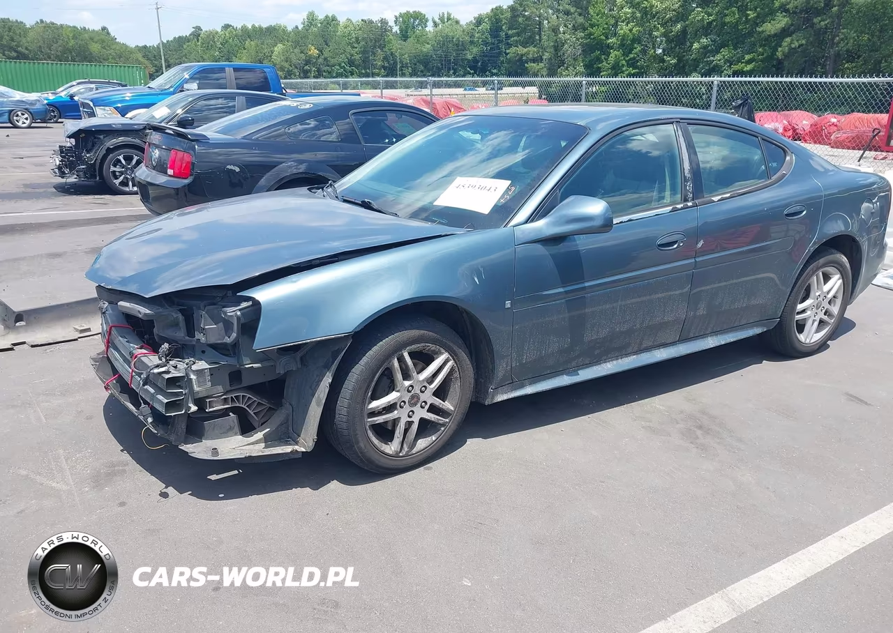 2006 Pontiac Grand Prix Gt VIN:2G2WR554261154901 - 2