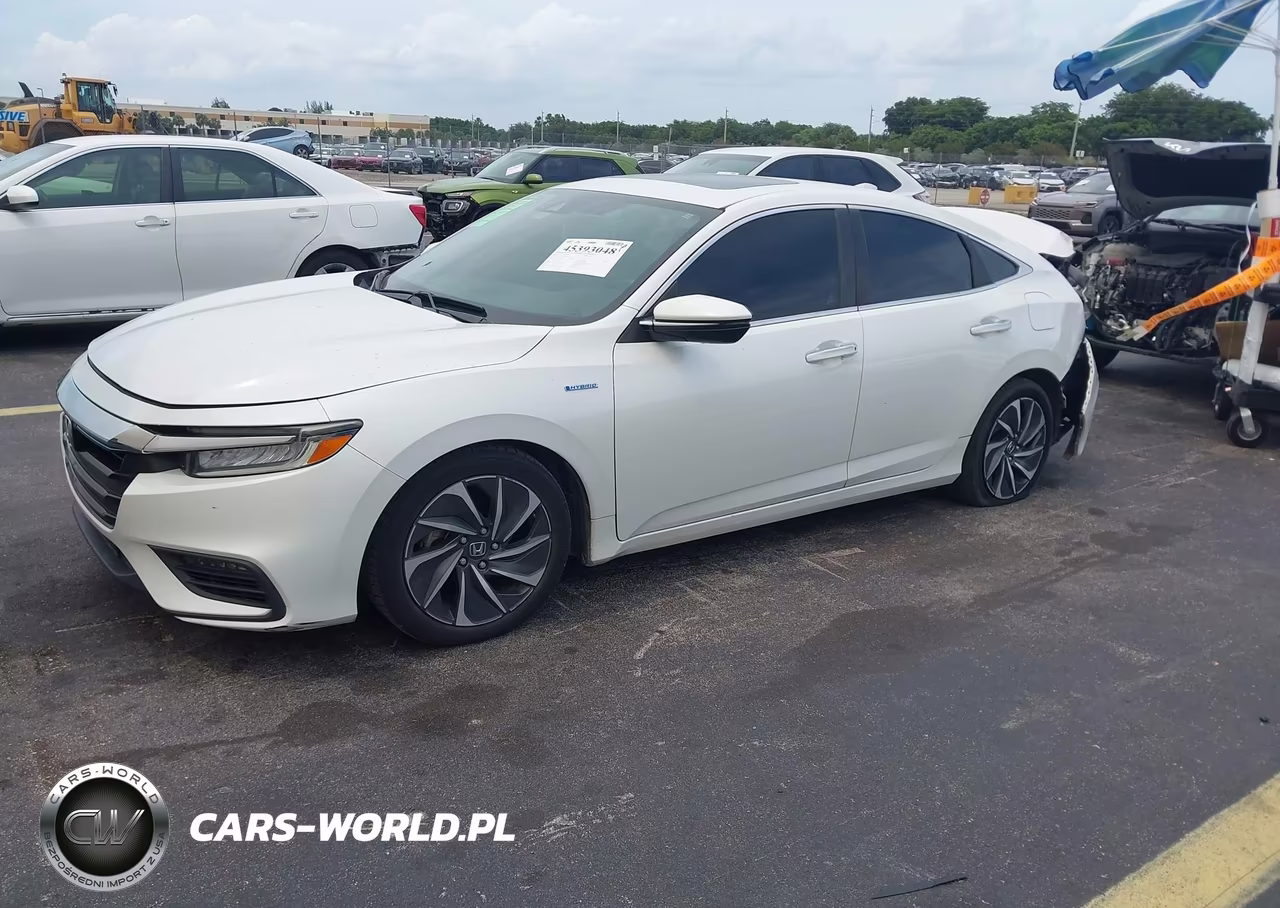 2019 Honda Insight Touring VIN:19XZE4F92KE018600 - 2