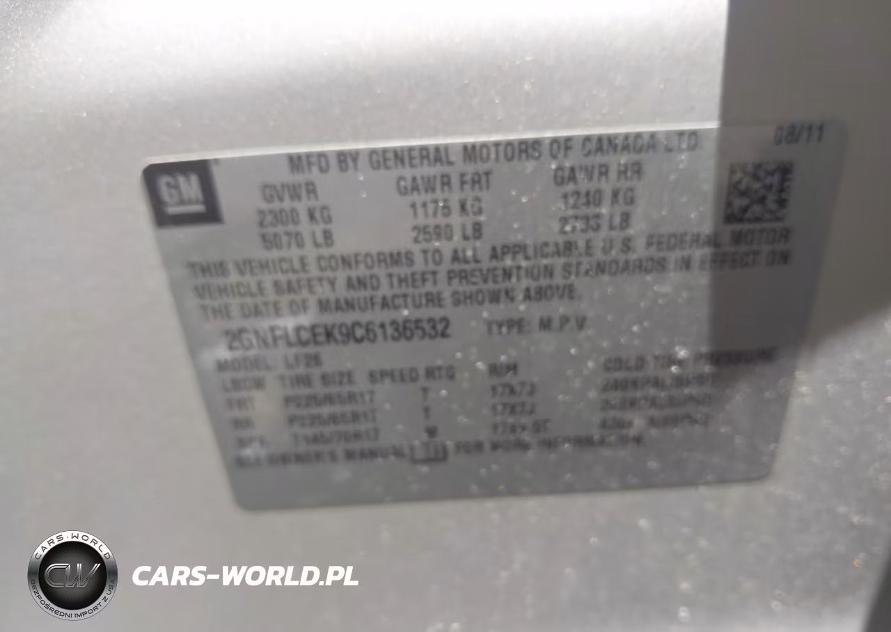 2012 Chevrolet Equinox Ls VIN:2GNFLCEK9C6136532 - 9