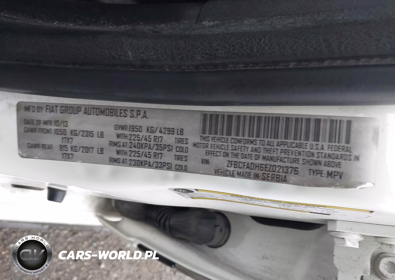 2014 Fiat 500L Trekking VIN:ZFBCFADH6EZ021376 - 9