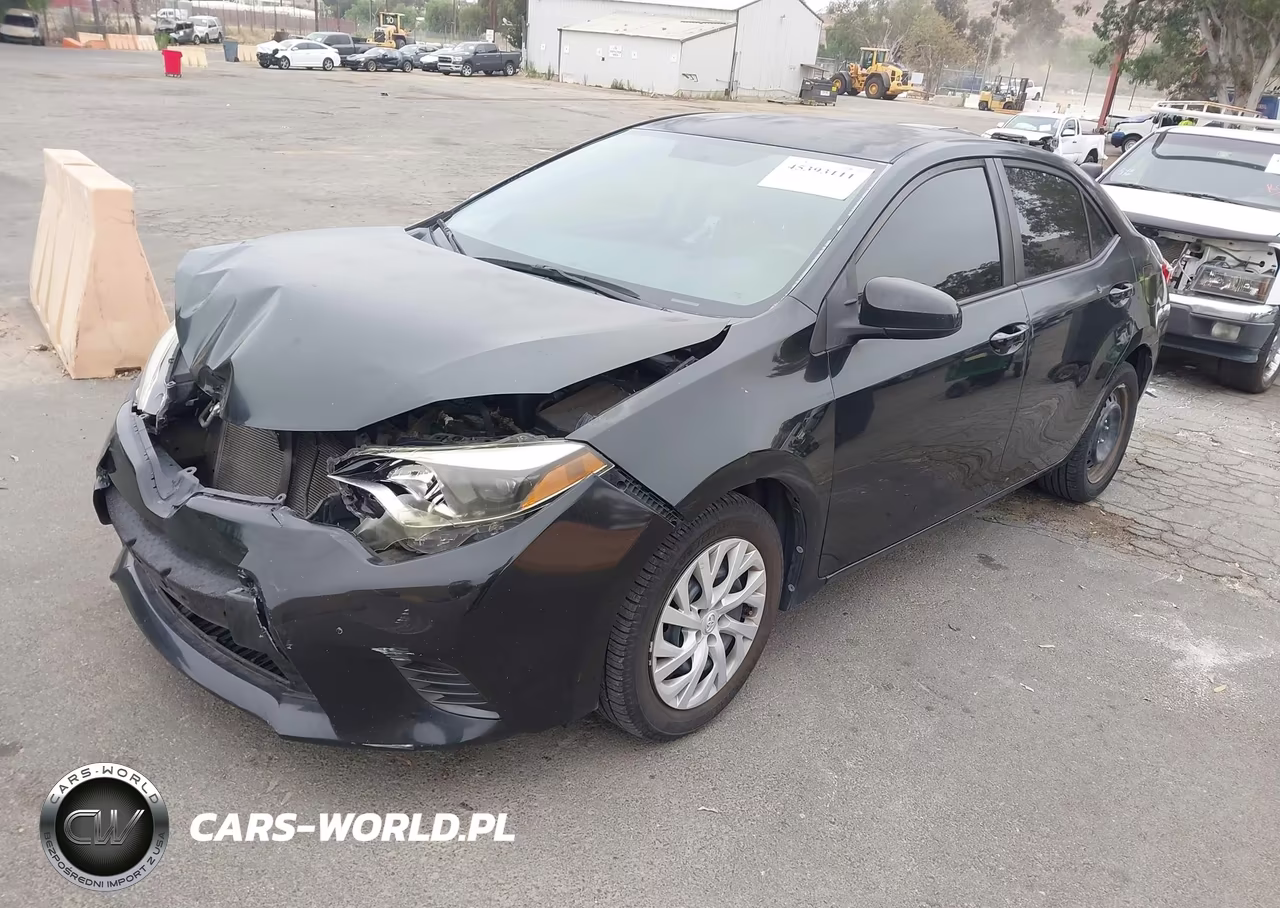 2016 Toyota Corolla Le VIN:5YFBURHE3GP447276 - 2