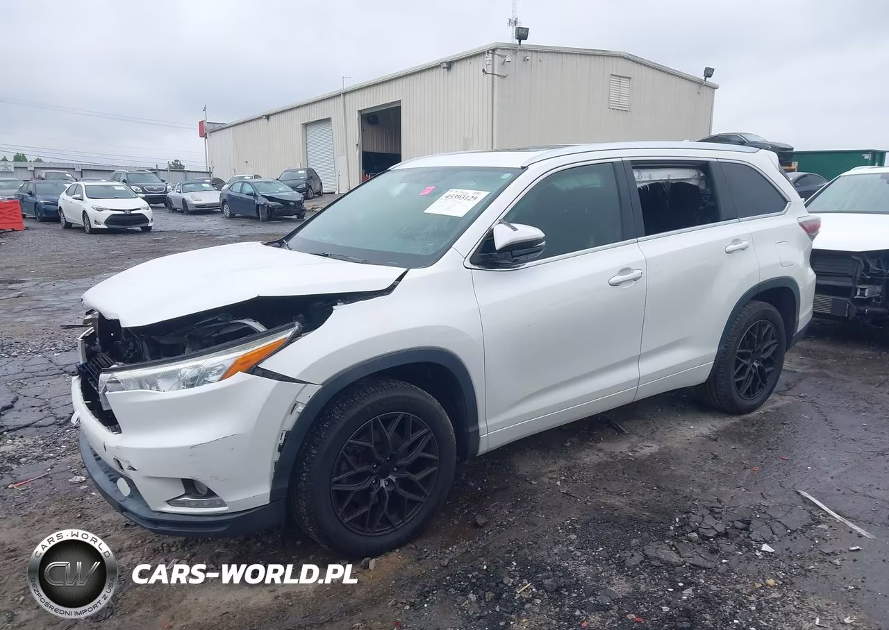 2015 Toyota Highlander Limited V6 VIN:5TDYKRFH6FS054424 - 2