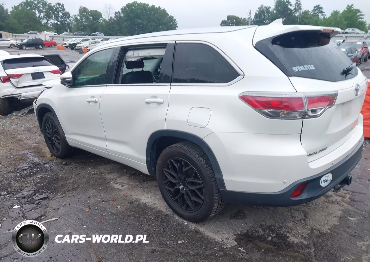 2015 Toyota Highlander Limited V6 VIN:5TDYKRFH6FS054424 - 3