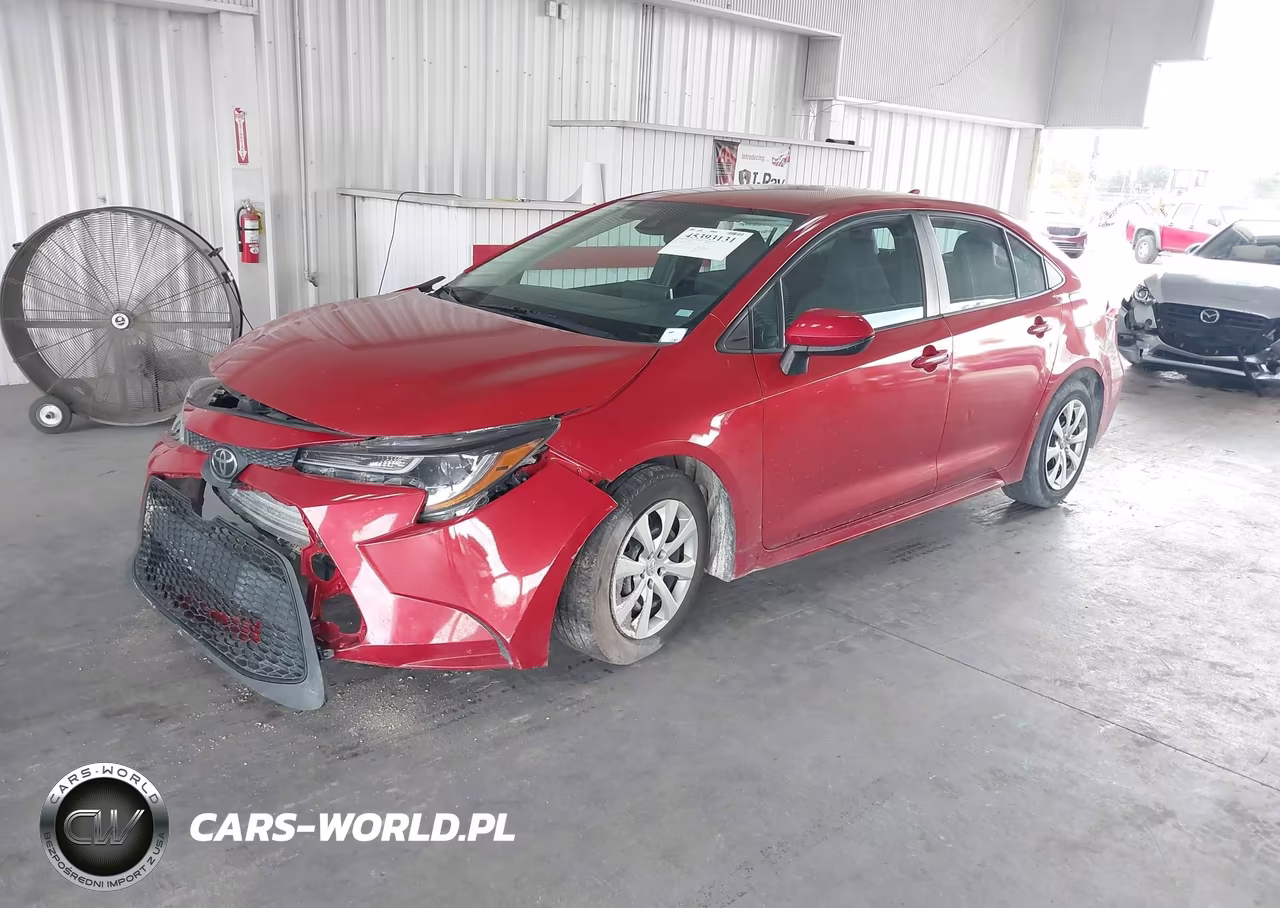 2020 Toyota Corolla Le VIN:5YFEPRAE1LP055826 - 2