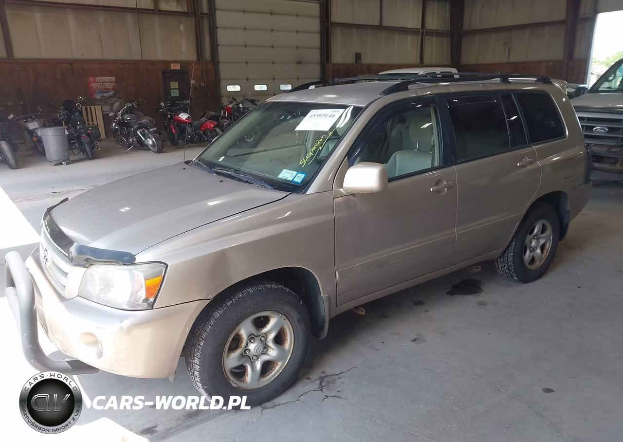 2006 Toyota Highlander VIN:JTEGD21A860138556 - 2