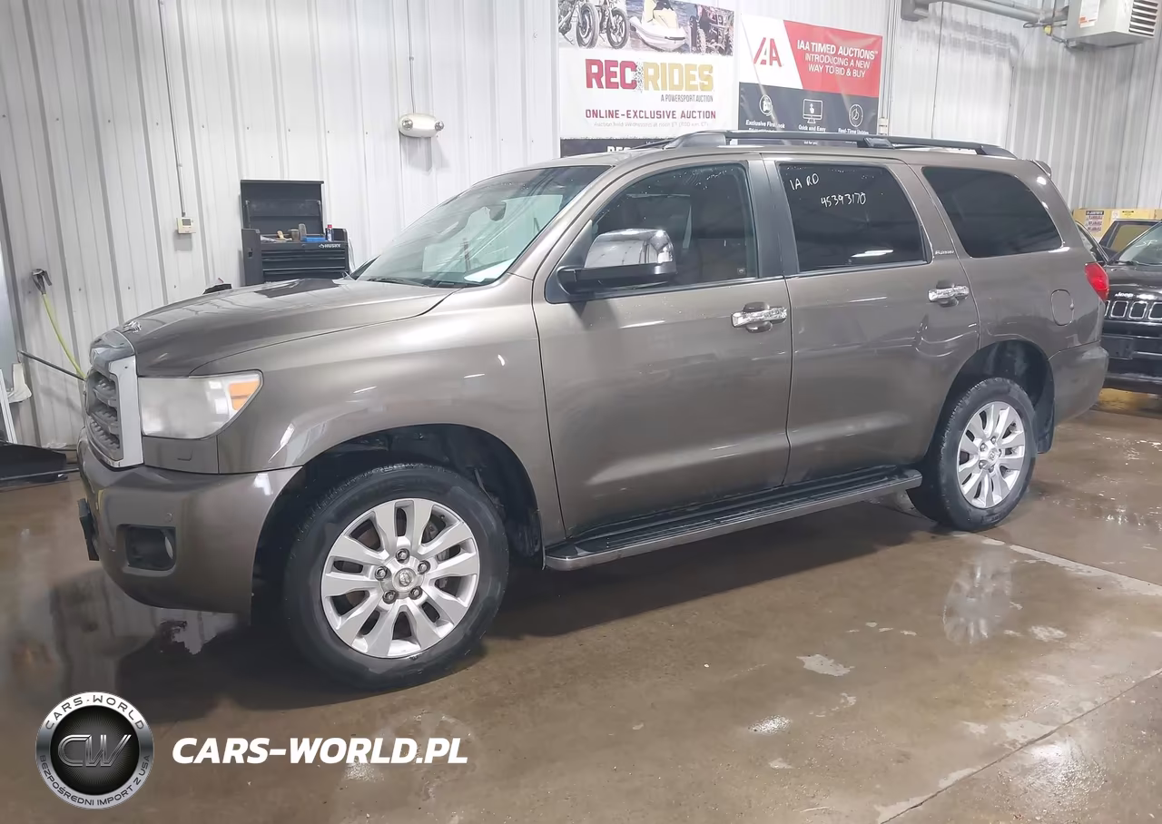 2012 Toyota Sequoia Platinum 5.7L V8 VIN:5TDDW5G13CS070492 - 2