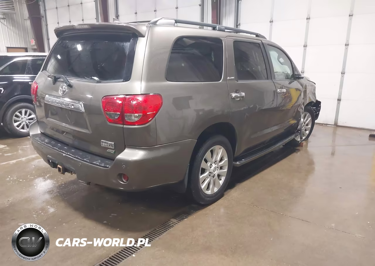 2012 Toyota Sequoia Platinum 5.7L V8 VIN:5TDDW5G13CS070492 - 4