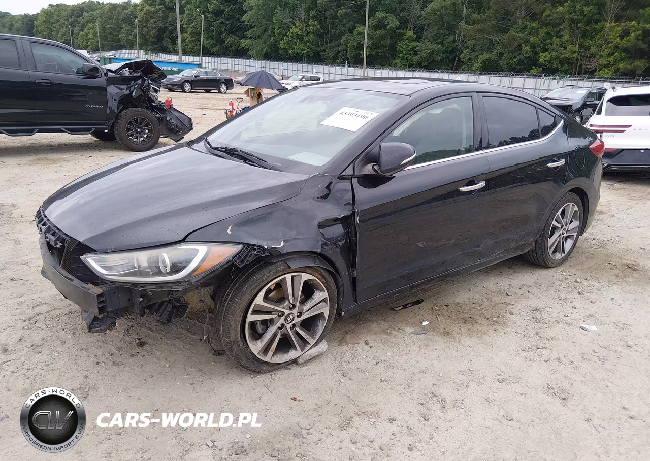 2017 Hyundai Elantra Limited VIN:5NPD84LF4HH042364 - 2