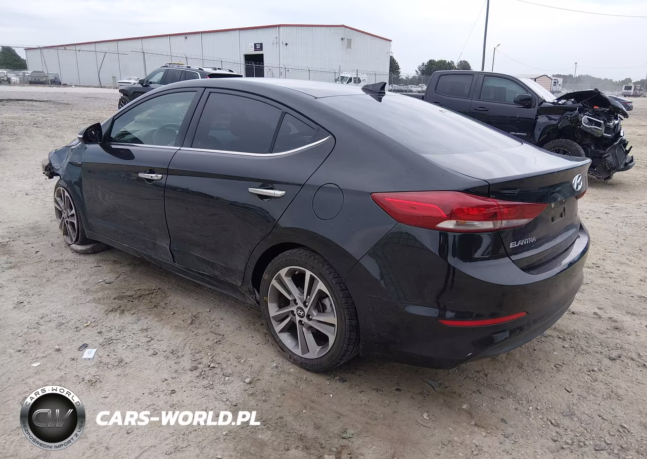 2017 Hyundai Elantra Limited VIN:5NPD84LF4HH042364 - 3