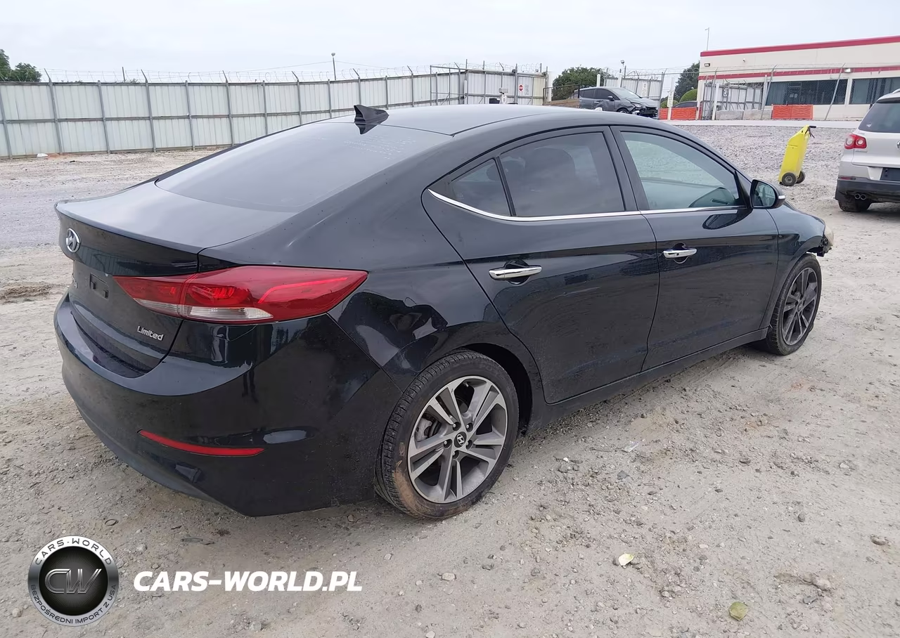 2017 Hyundai Elantra Limited VIN:5NPD84LF4HH042364 - 4