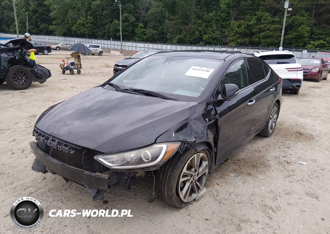 2017 Hyundai Elantra Limited VIN:5NPD84LF4HH042364 - 6