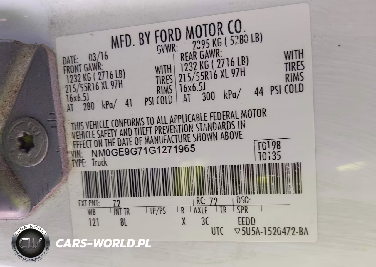 2016 Ford Transit Connect Titanium VIN:NM0GE9G71G1271965 - 9