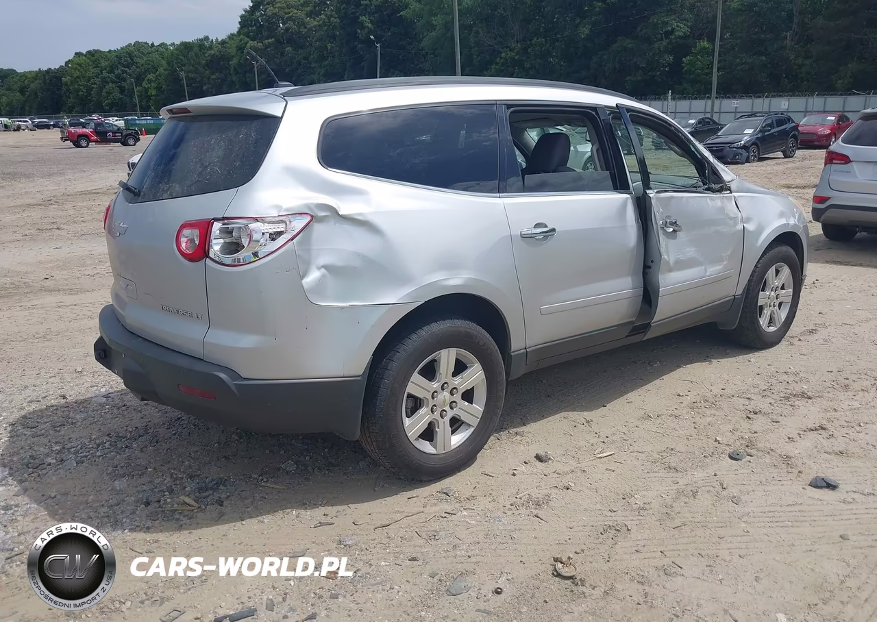2012 Chevrolet Traverse Lt W-2Lt VIN:1GNKRJED6CJ129043 - 4