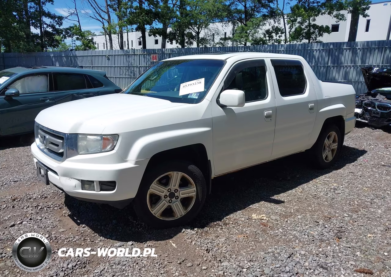 2011 Honda Ridgeline Rtl VIN:5FPYK1F54BB452423 - 2
