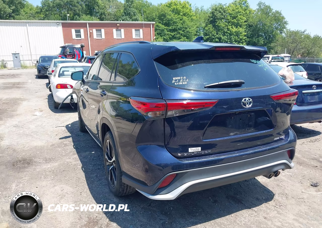 2021 Toyota Highlander Xse VIN:5TDJZRBH4MS085283 - 3