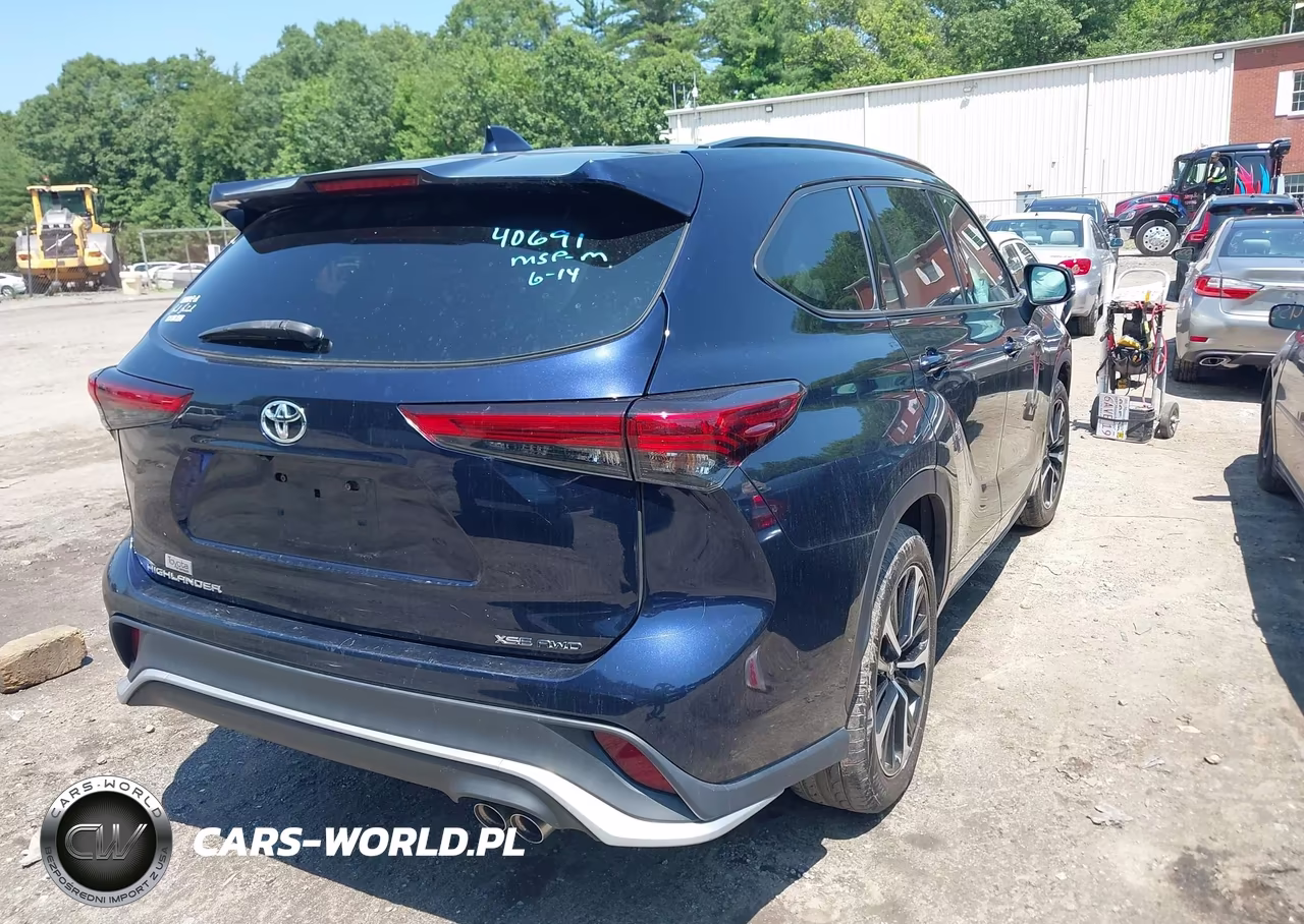 2021 Toyota Highlander Xse VIN:5TDJZRBH4MS085283 - 4