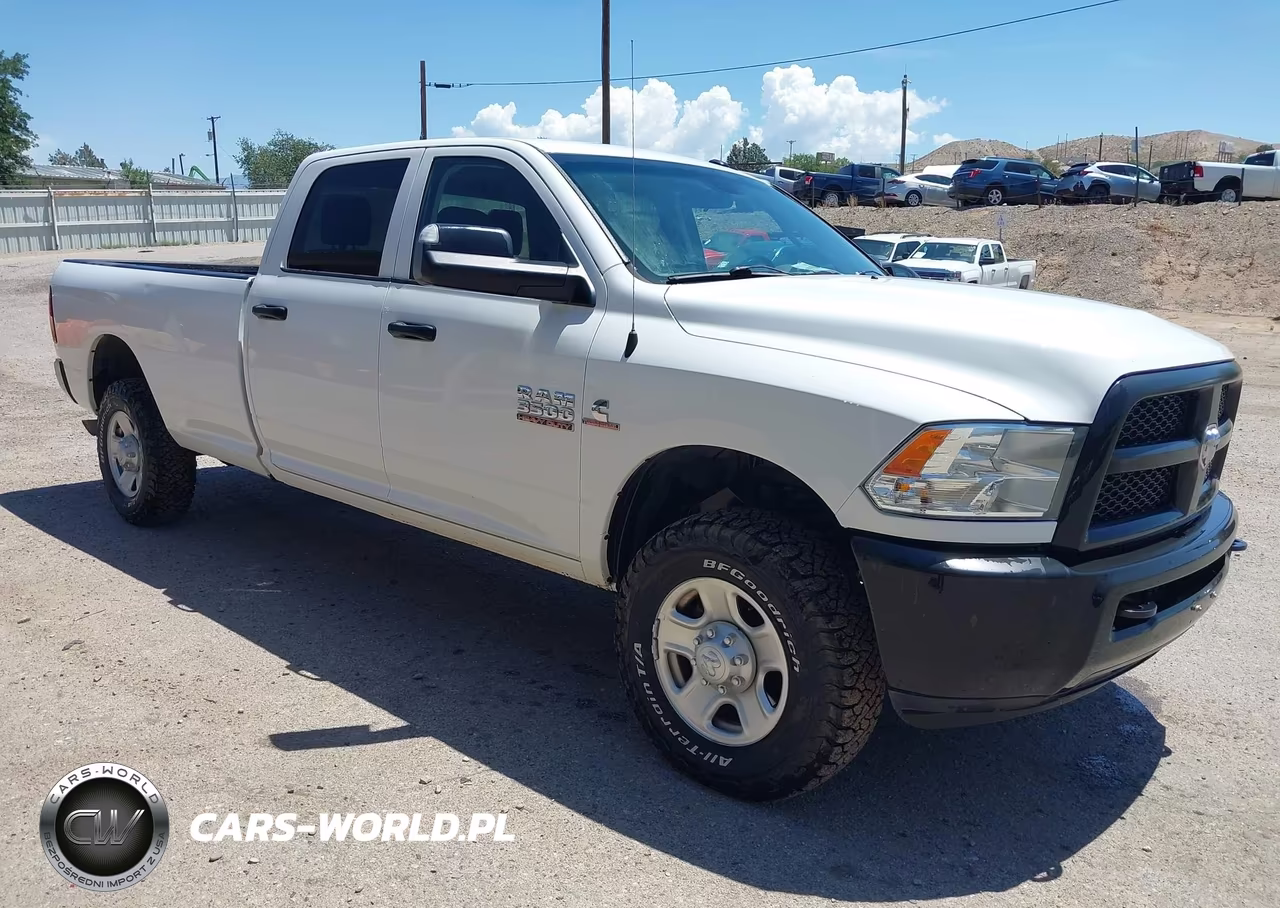 2017 Ram 3500 Tradesman 4X4 8' Box