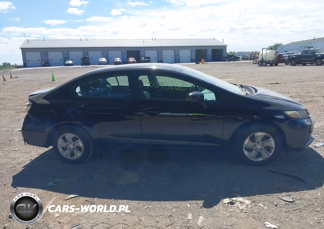 2014 Honda Civic Lx VIN:19XFB2F52EE053834 - 14
