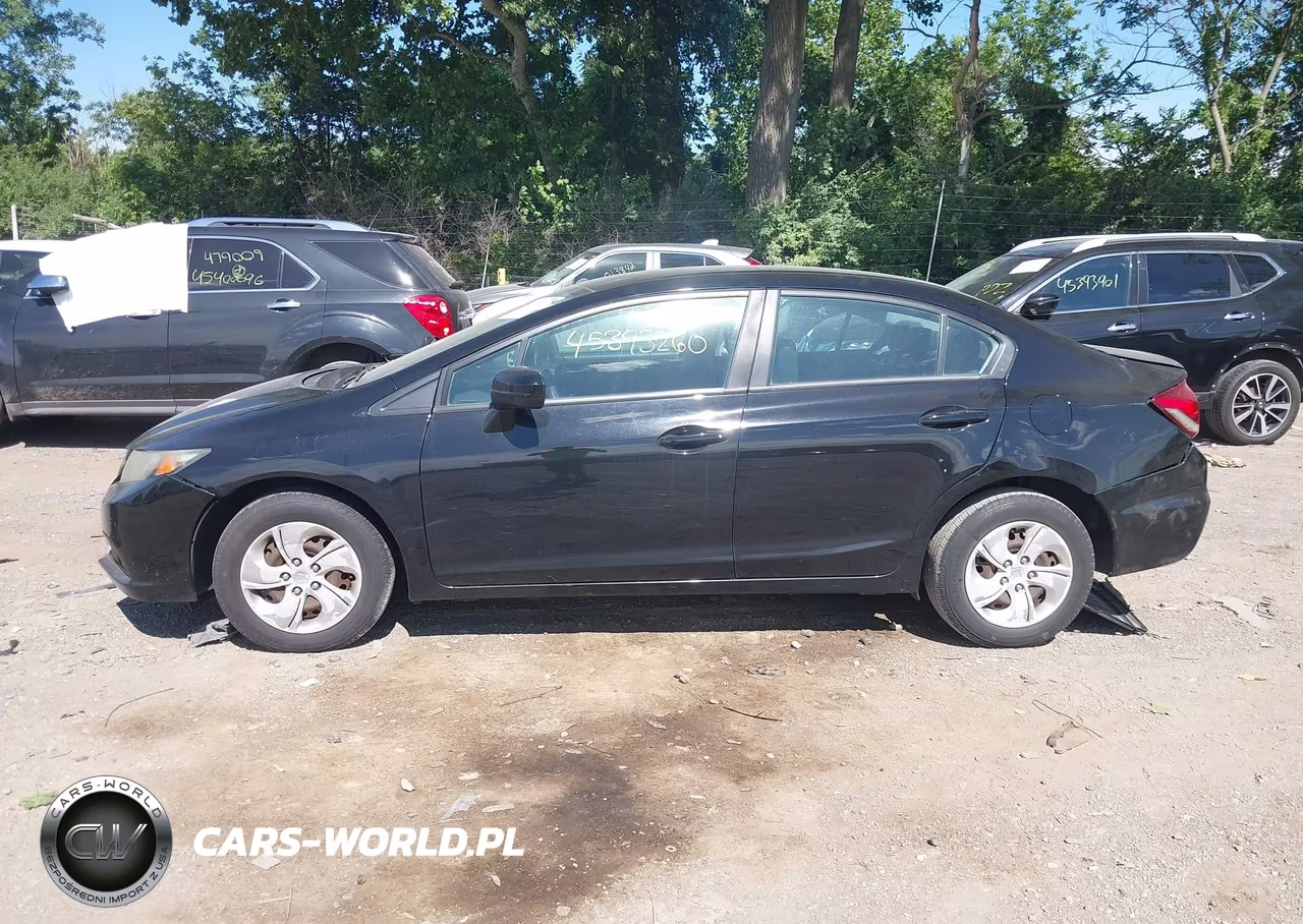 2014 Honda Civic Lx VIN:19XFB2F52EE053834 - 15