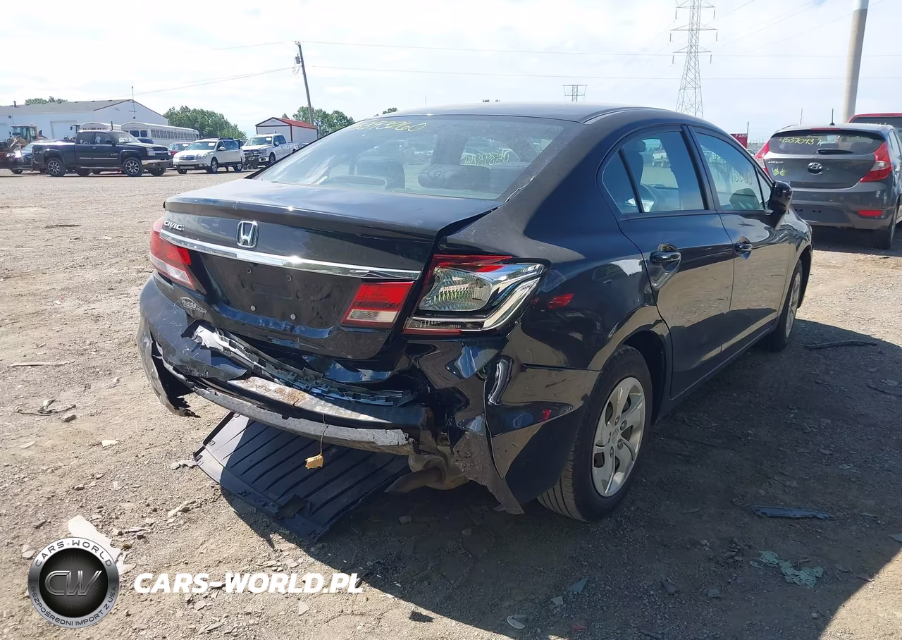 2014 Honda Civic Lx VIN:19XFB2F52EE053834 - 6