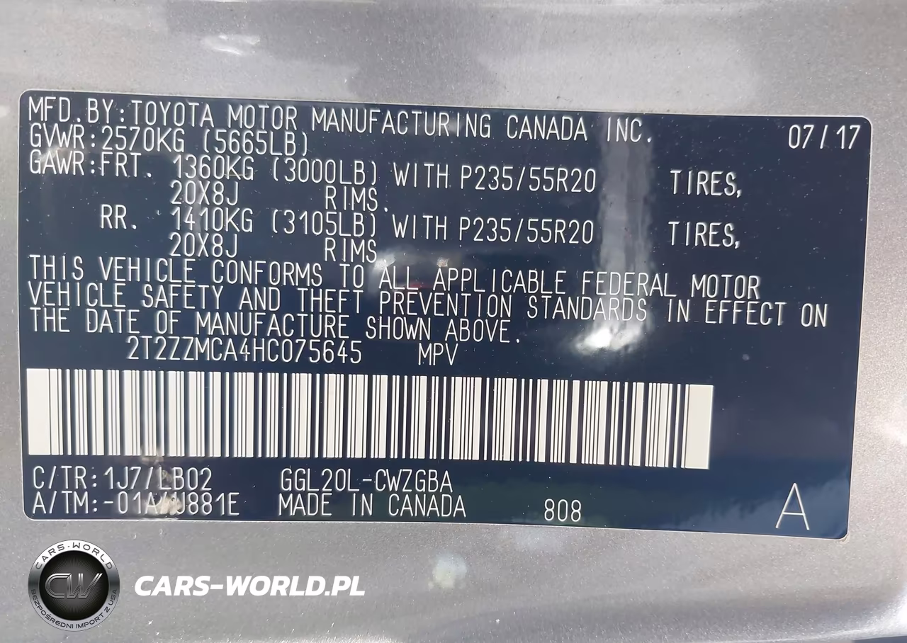 2017 Lexus Rx 350 VIN:2T2ZZMCA4HC075645 - 9