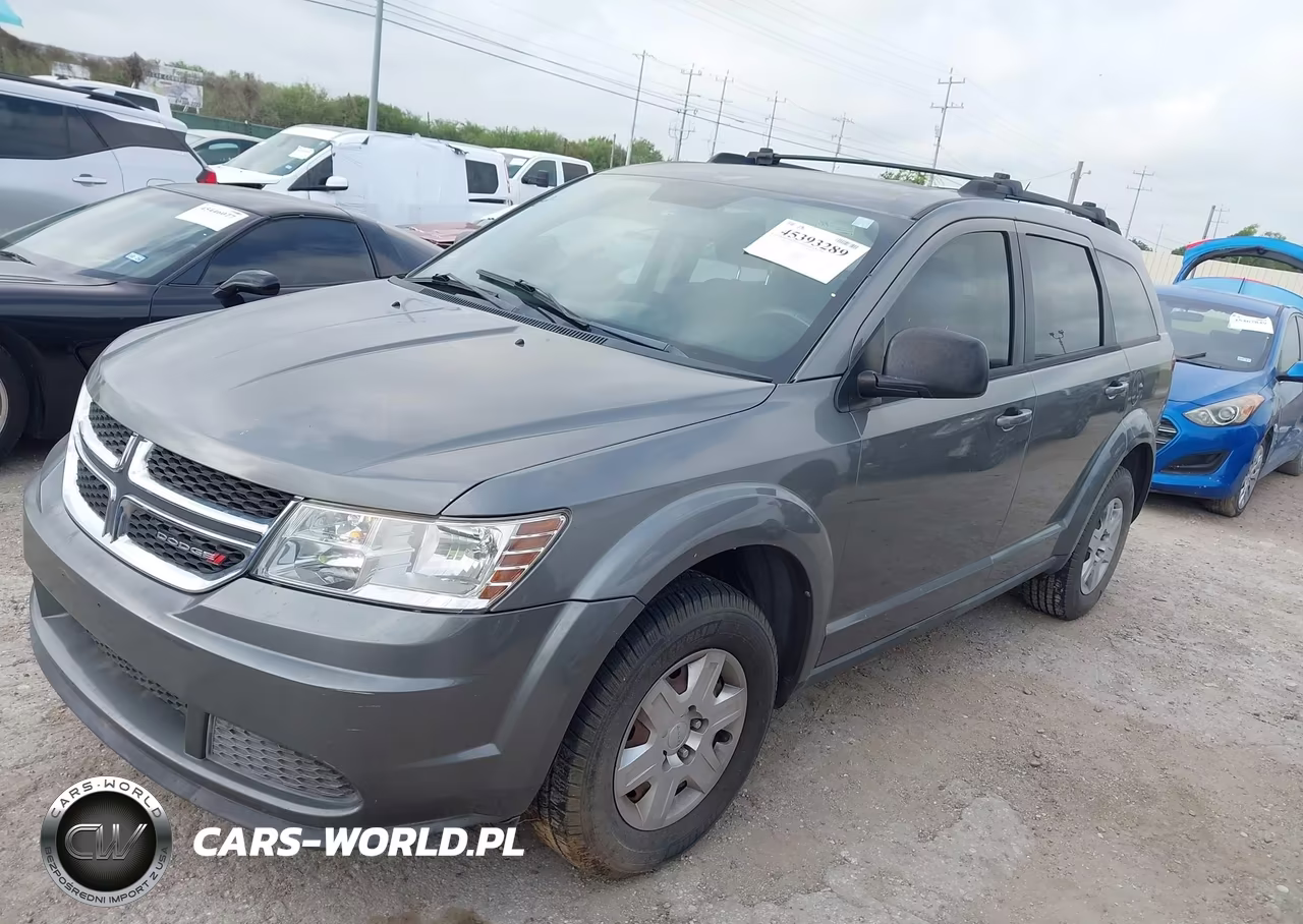 2012 Dodge Journey Se-Avp VIN:3C4PDCAB6CT256221 - 2