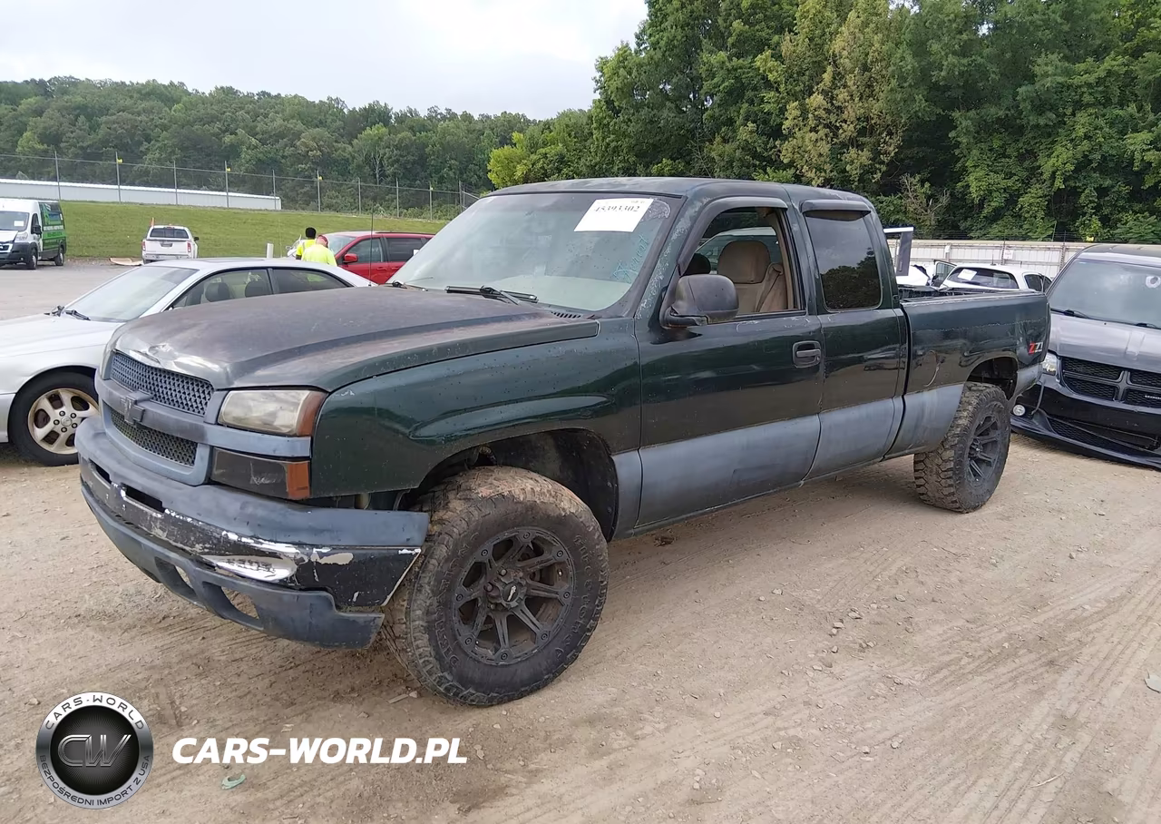 2003 Chevrolet Silverado 1500 Ls VIN:1GCEK19T43E252800 - 2