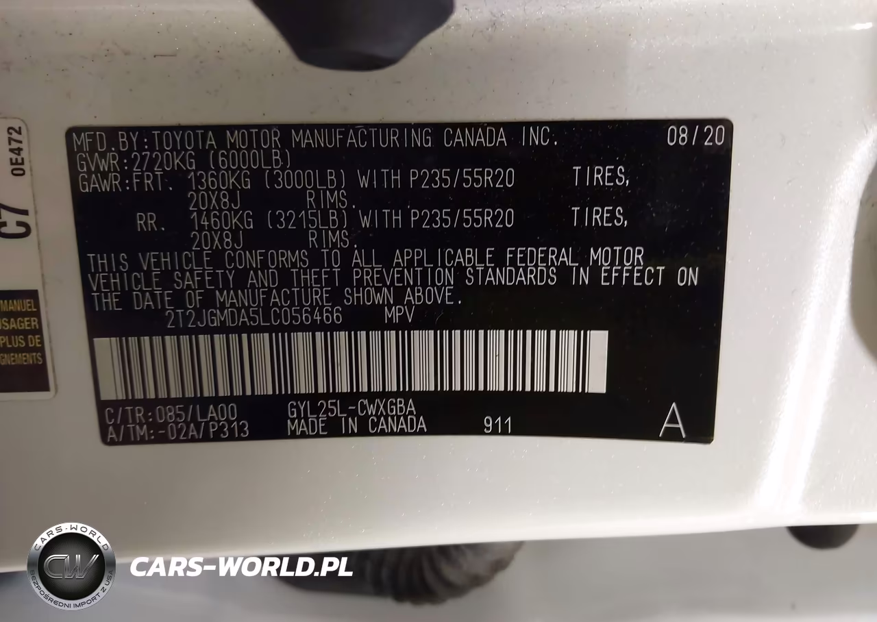 2020 Lexus Rx 450H VIN:2T2JGMDA5LC056466 - 9