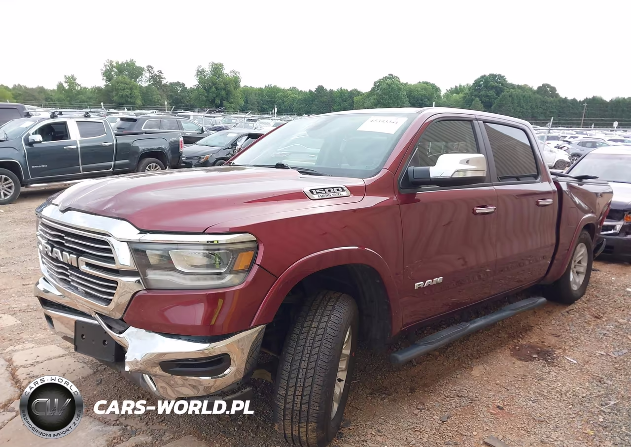 2019 Ram 1500 Laramie 4X4 5'7 Box VIN:1C6SRFJT9KN525274 - 2
