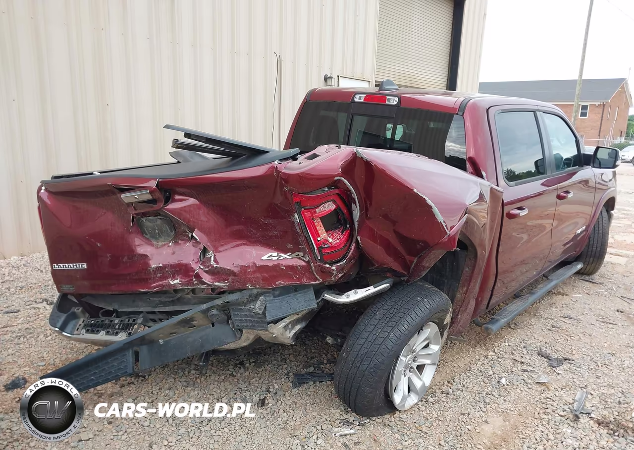 2019 Ram 1500 Laramie 4X4 5'7 Box VIN:1C6SRFJT9KN525274 - 4
