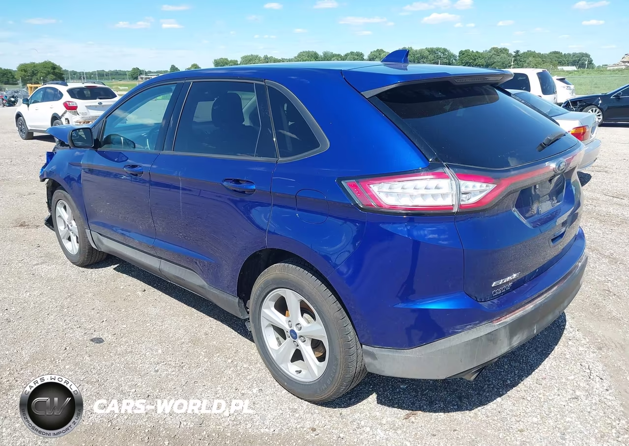 2015 Ford Edge Se VIN:2FMTK3G94FBC32018 - 3
