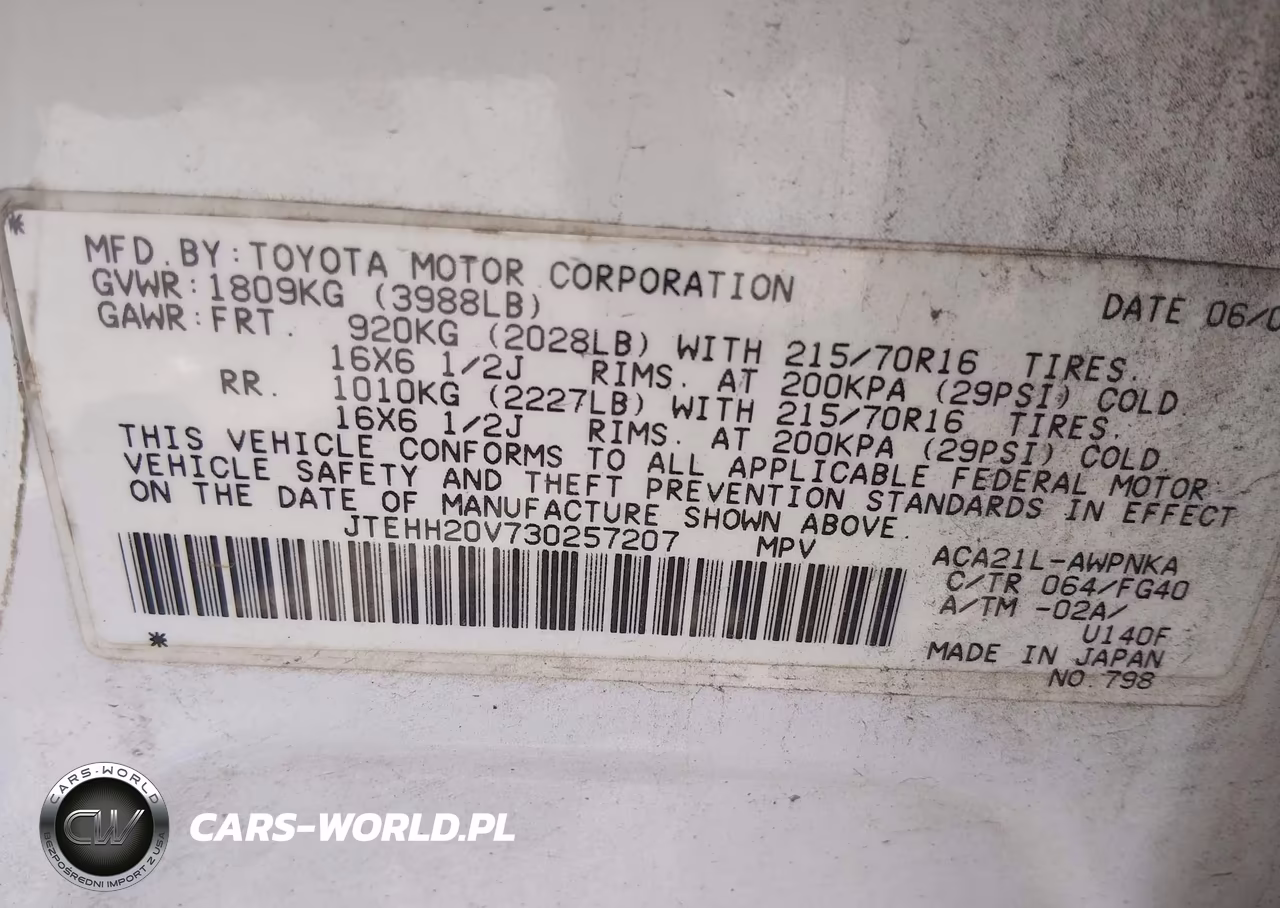 2003 Toyota Rav4 VIN:JTEHH20V730257207 - 9