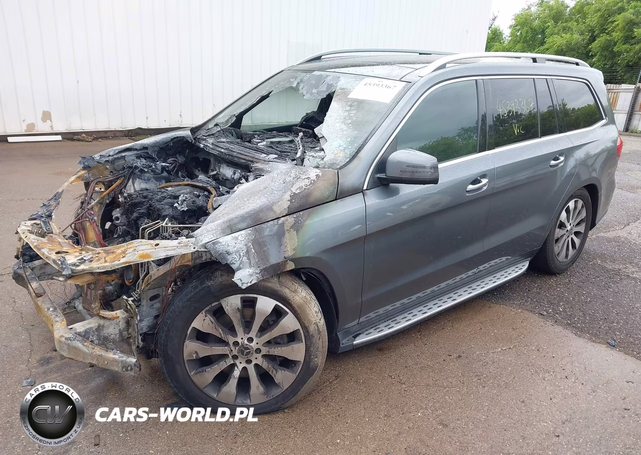 2018 Mercedes-Benz Gls 450 4Matic VIN:4JGDF6EE4JB014119 - 2