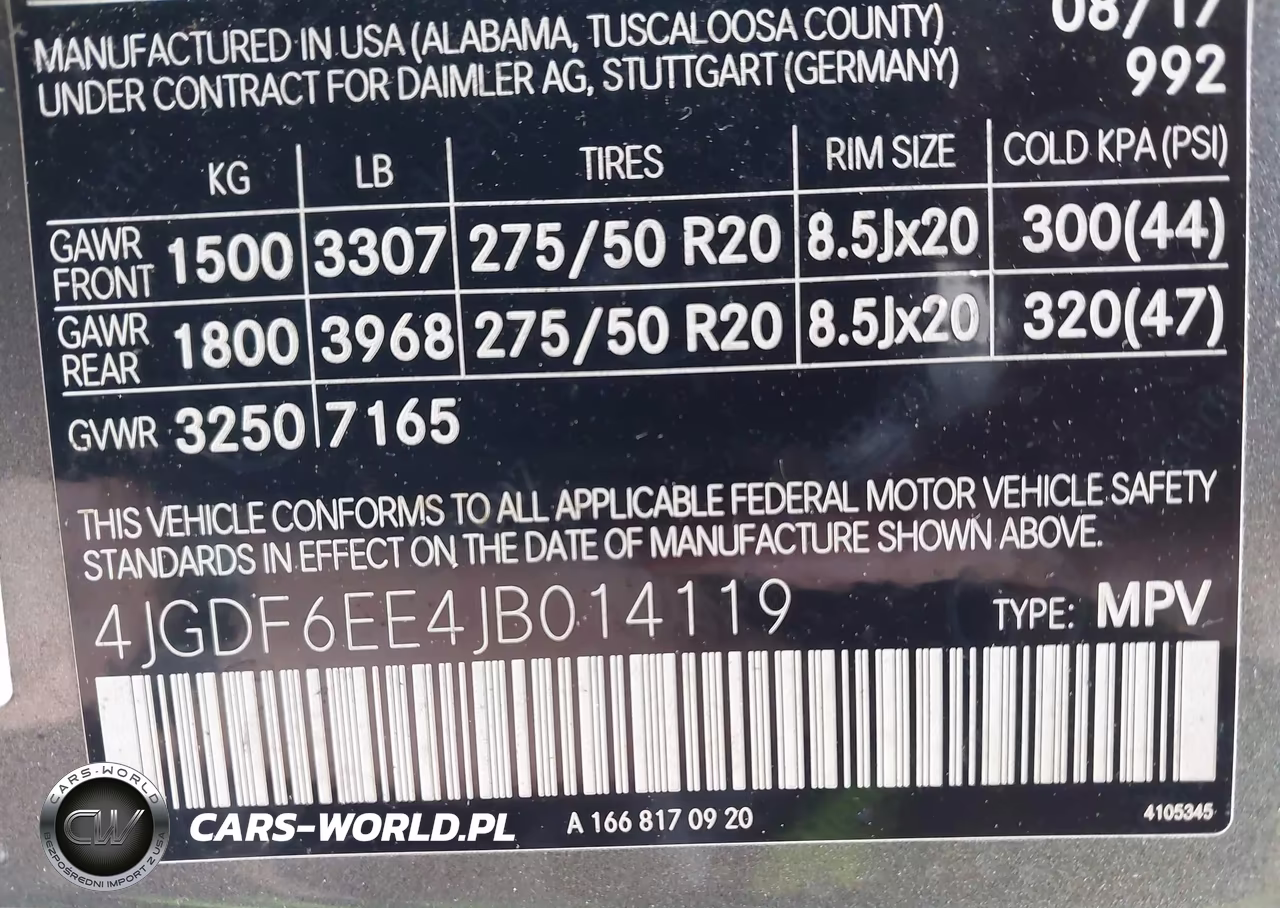 2018 Mercedes-Benz Gls 450 4Matic VIN:4JGDF6EE4JB014119 - 9